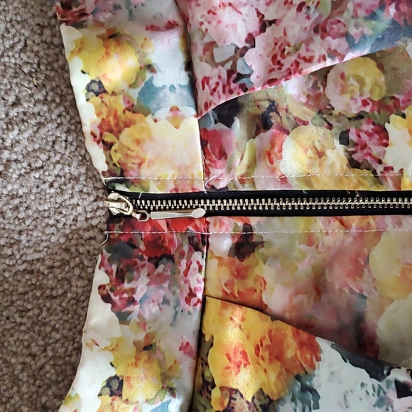 Jolie Moi - Floral Midi Skirt - UK 14 / EU 42 / US 10 - Picture 4 of 4